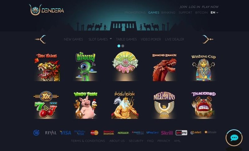 Dendera casino review in United Kigdom