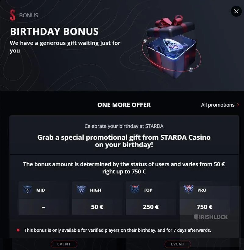 Starda Casino - Die Besten Promo-Codes und Einzahlungsboni in Deutschland in Germany